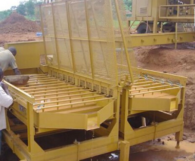 振動沙金溜槽,振動渦流選金溜槽