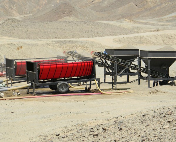 移動皮帶選金機,循環皮帶選金溜槽